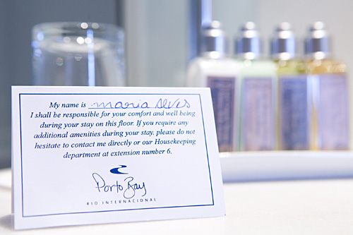 Suite at Porto Bay Rio Internacional - Housekeeping