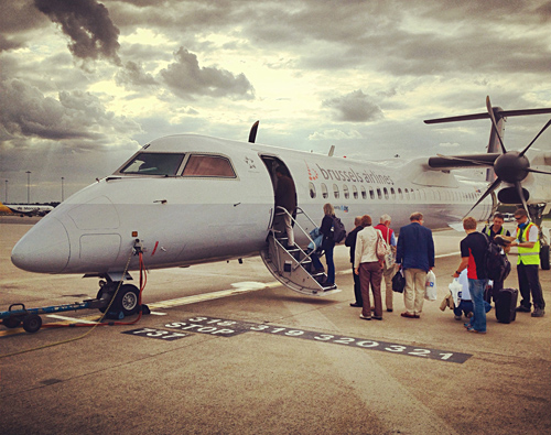 Brussels Airlines Bombardier DH8 Q400