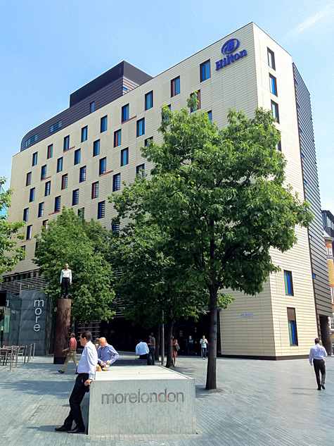 Hilton London Tower Bridge exterior
