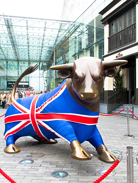 the Bull at Bullring Shopping Mall Birmingham