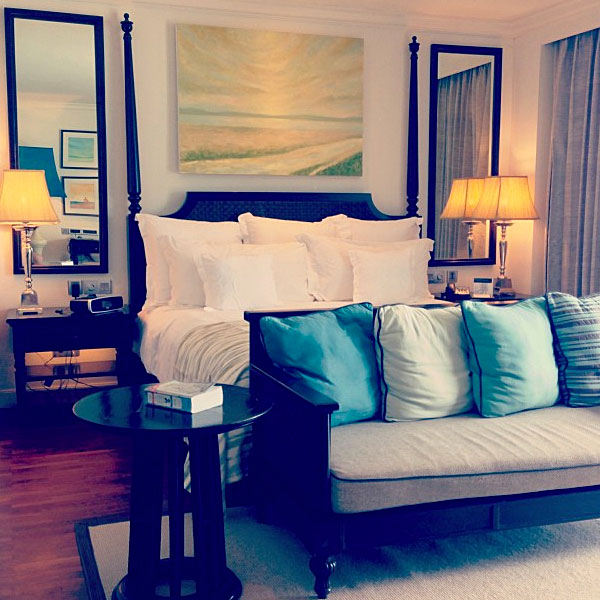 Kind Bed Ocean View room 311 at InterContinental Koh Samui