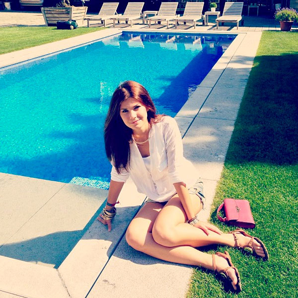 Margarita at Pool Casa Romantico Bruges Bed and Breakfast