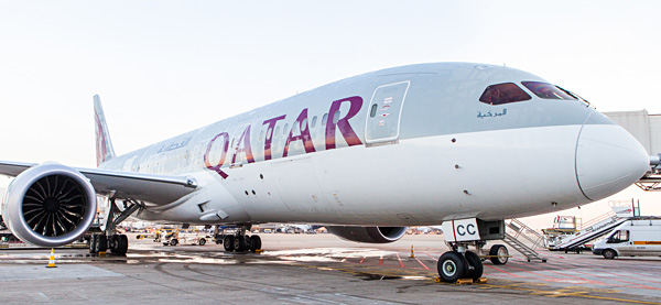 Qatar Airways B787 Dreamliner | Bart Lapers