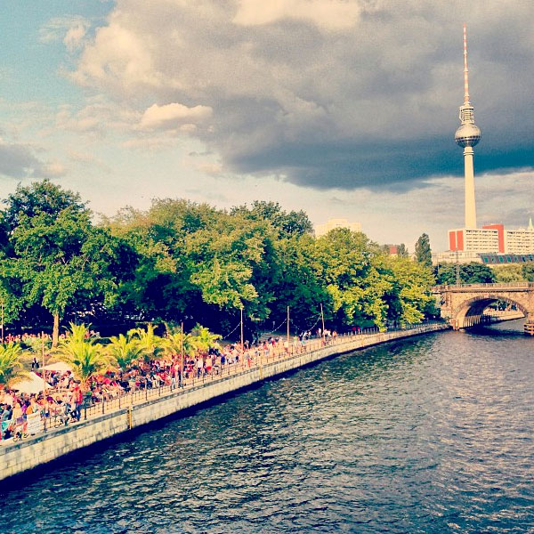 Strandbar Mitte in Berlin, Germany