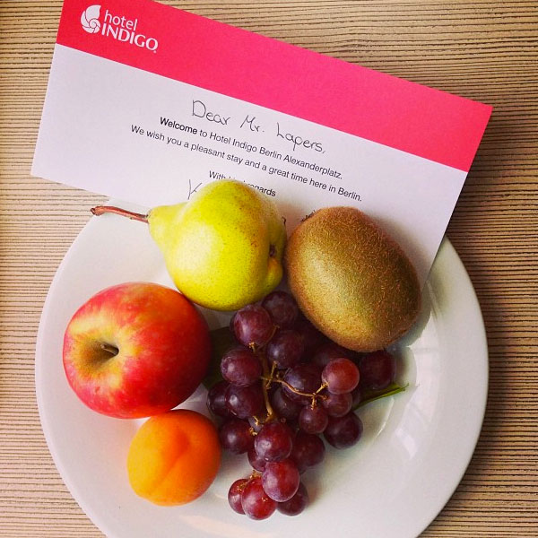 Welcome at Hotel Indigo Alexanderplatz in Berlin