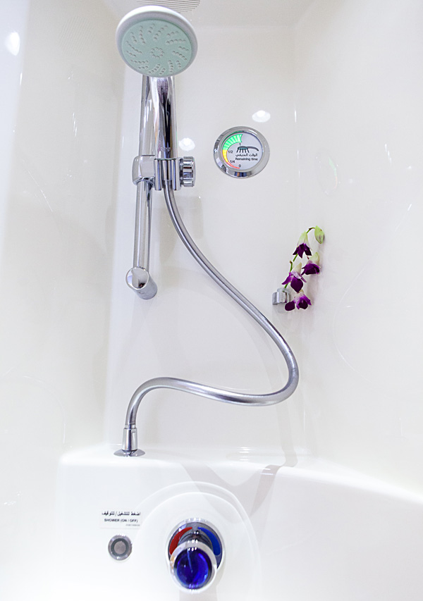 Emirates A380 First Class Shower