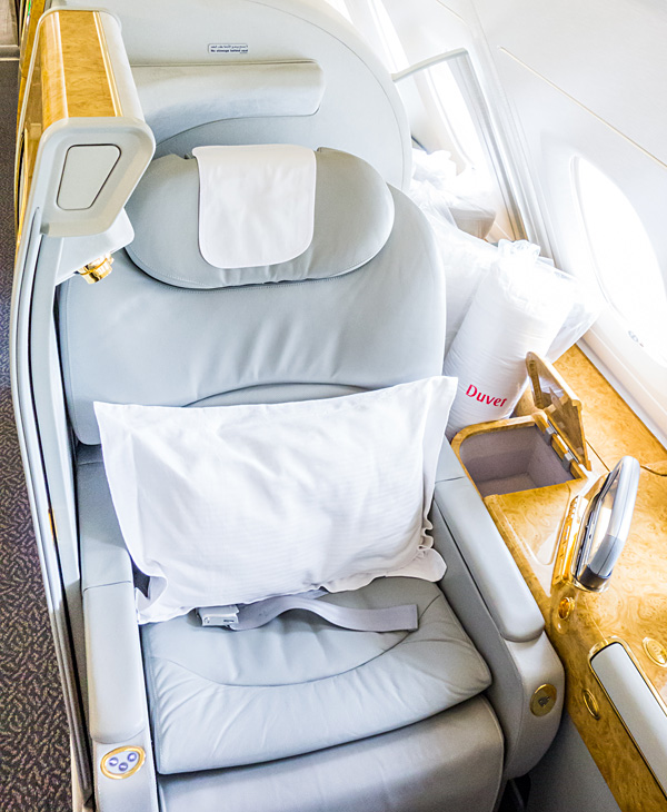 Emirates A380 First Class Suite Seat
