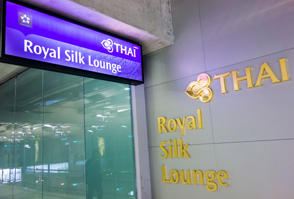 Thai Airways Royal Silk Lounge Bangkok Suvarnabhumi Airport