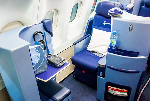 Air Berlin A330 new Business Class Seat 2K