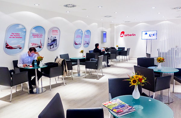 Air Berlin Lounge TXL Tegel Airport