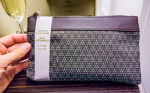 Etihad Business Class Amenity Kit November 2014