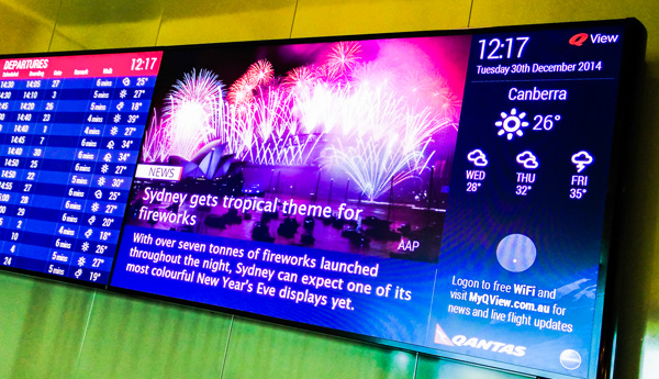 Qantas New Year's Eve Sydney