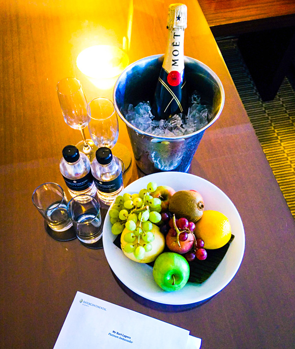 Welcome Amenity Moet Champagne InterContinental Sydney