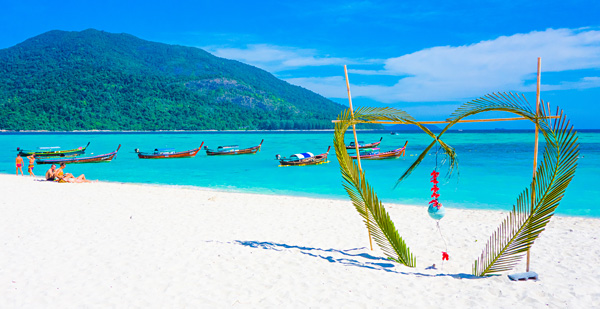 Sunrise Beach Wedding Koh Lipe Thailand