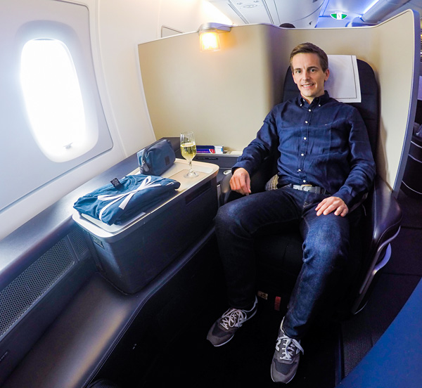 British Airways A380 First Class Bart Lapers