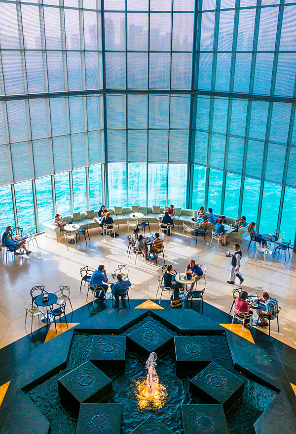 Museum of Islamic Art Doha Qatar Cafe