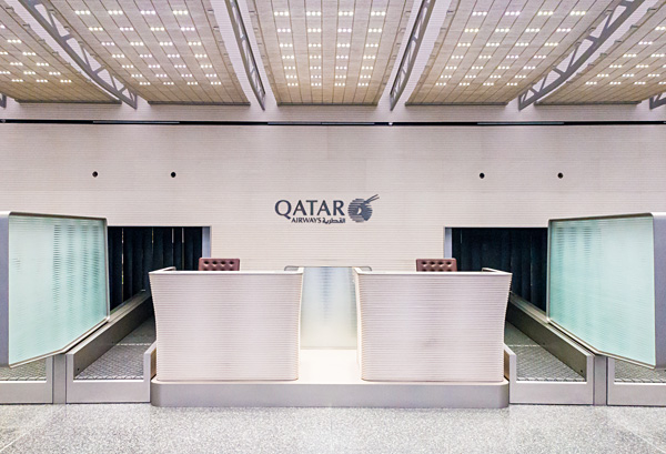 Qatar-Airways-Business-Class-Check-In-Doha-Hamad-International-Airport