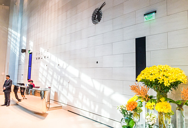 Qatar Airways Al Safwa First Class Lounge Doha opening pictures