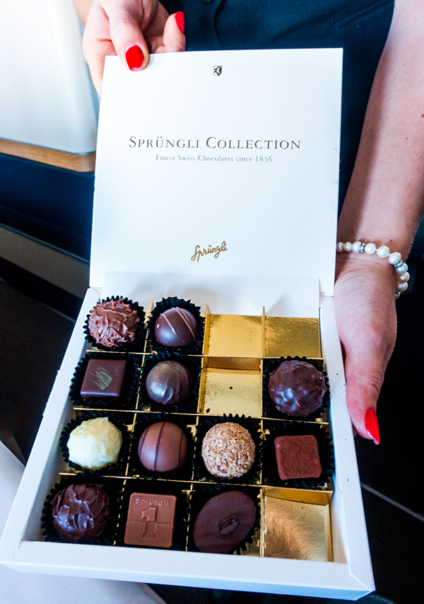 Swiss First Class Chocolates Sprungli Collection