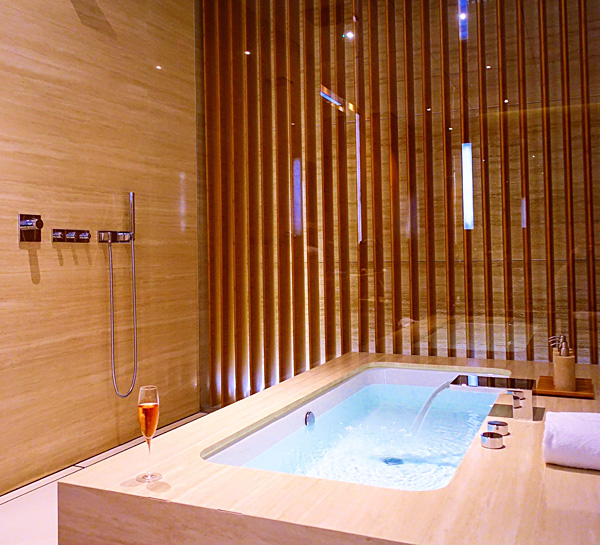 Cathay Pacific The Wing First Class Lounge Cabana Hong Kong Airport