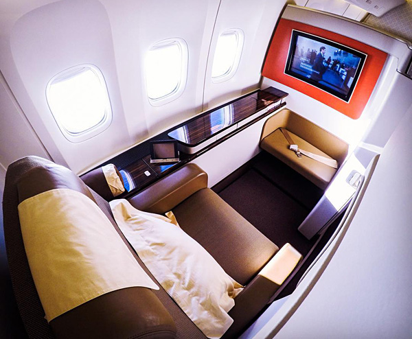 Garuda Indonesia B777-300ER First Class Seat 2A