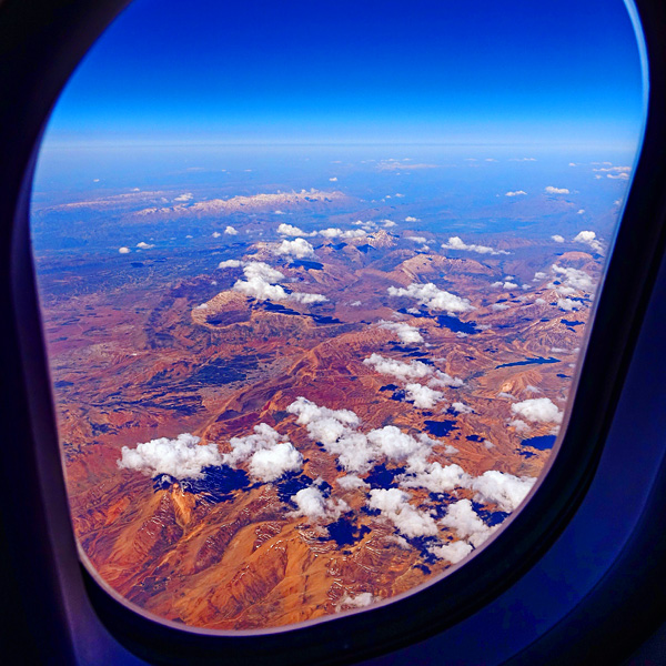 Magical landscapes of Iran seen from my Lufthansa flight from Dubai to Munich