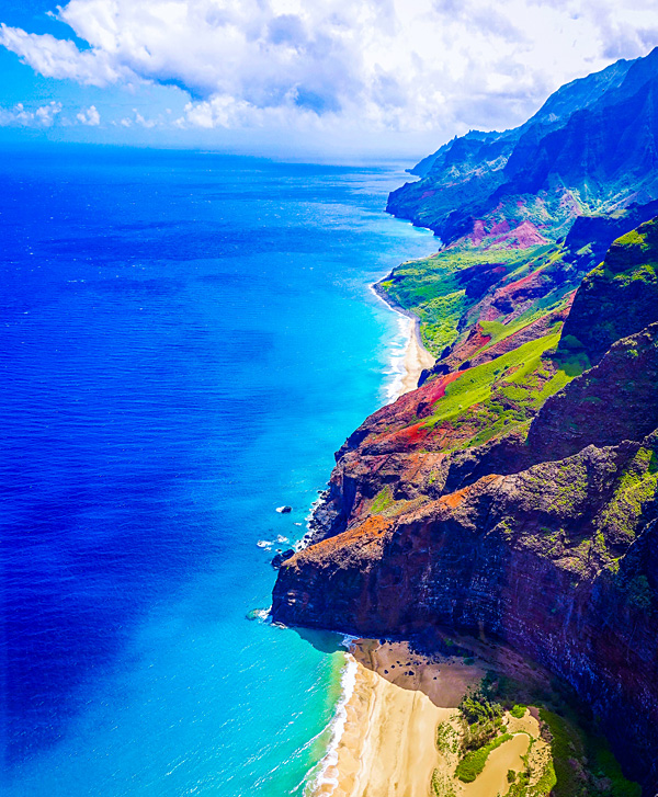 mind blowing Na Pali Coast Kauai Hawaii