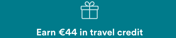 44 euro free travel credit for airbnb business stay
