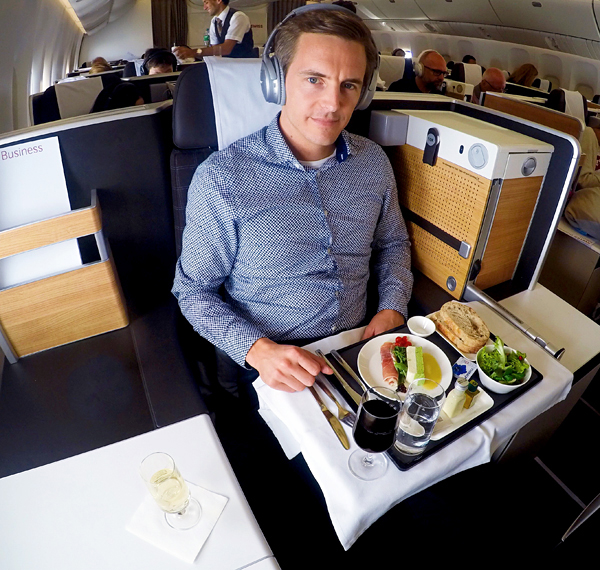 SWISS new B777-300 Business Class Bart Lapers