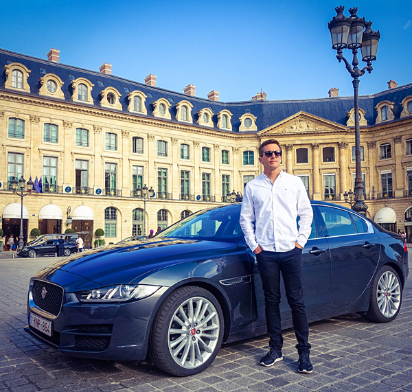 Autumn Weekend Paris Jaguar XE Place Vendome Ritz Hotel