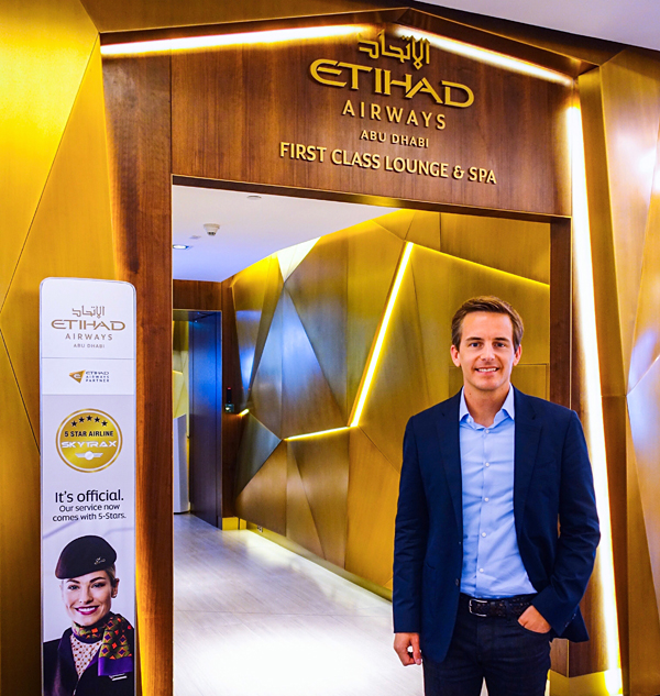 Etihad First Class Lounge and Spa Abu Dhabi Bart Lapers