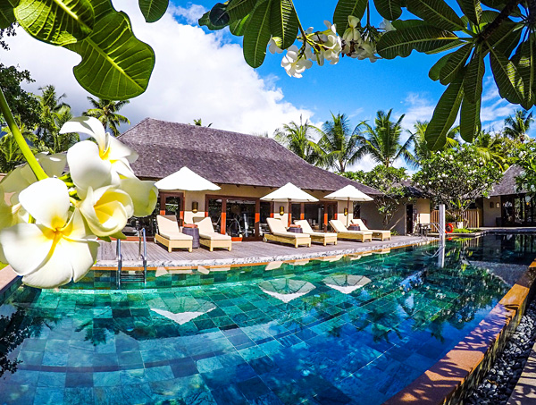 fitness pool Constance Ephelia Resort seychelles