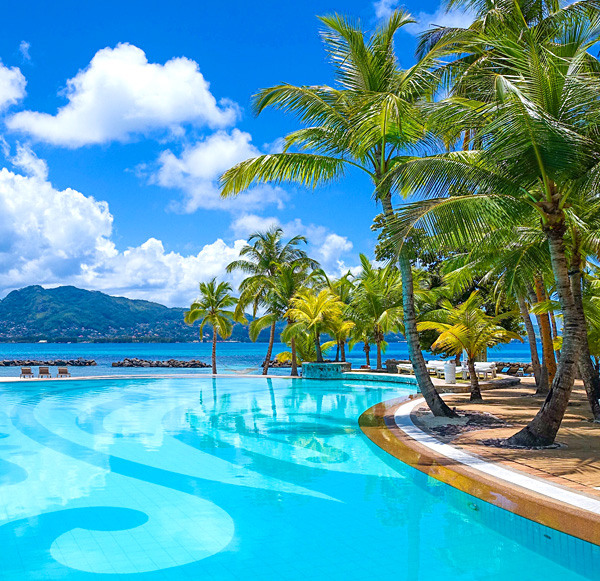 Pool at Beachcomber Seychelles Sainte-Anne Island