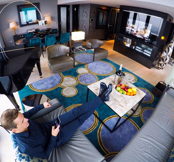 Presidential Suite at Hyatt Regency Dusseldorf