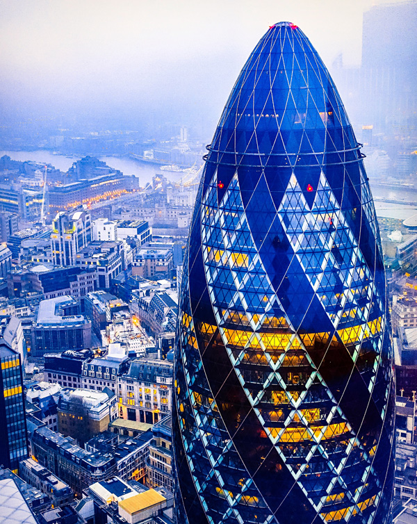 The Gherkin London 30 st mary axe