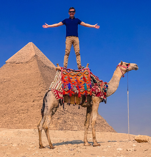 Camel ride at Pyramids Of Giza, Cairo, Egypt Camel ride at Pyramids Of Giza, Cairo, Egypt