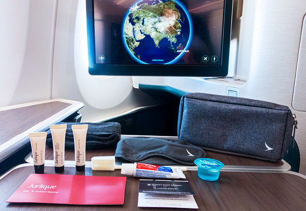 Cathay Pacific Business Class Amenity kit by Seventy Eight Percent Jurlique