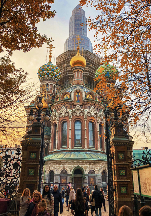 Church of the Savior on Blood Saint Petersburg October 2018