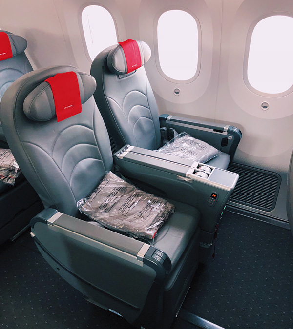 Norwegian B787-9 Premium Economy