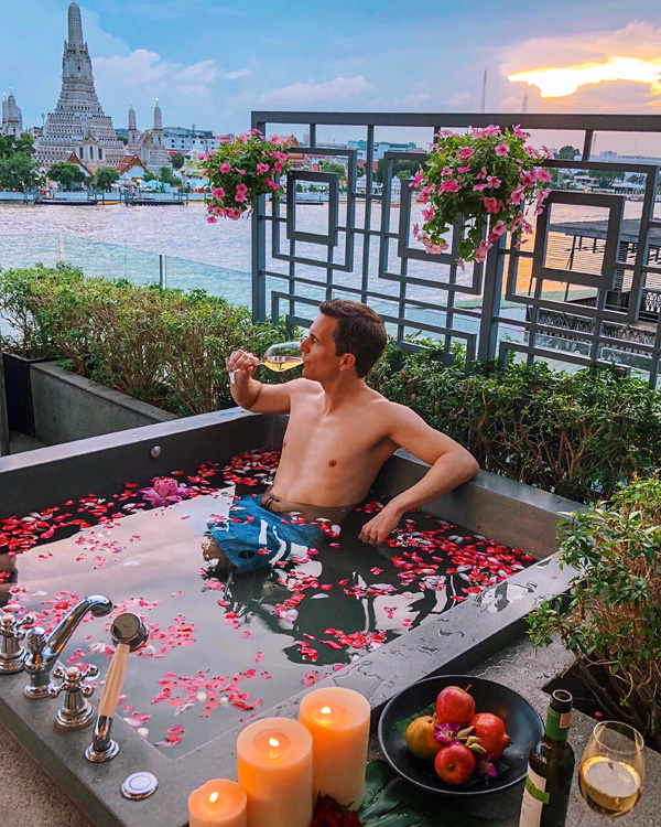 Riva Arun Premium Jacuzzi Suite Bangkok May 2018