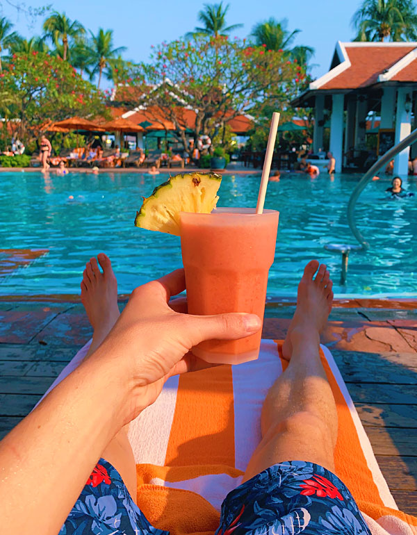 Anantara Riverside Bangkok Resort Pool 2019