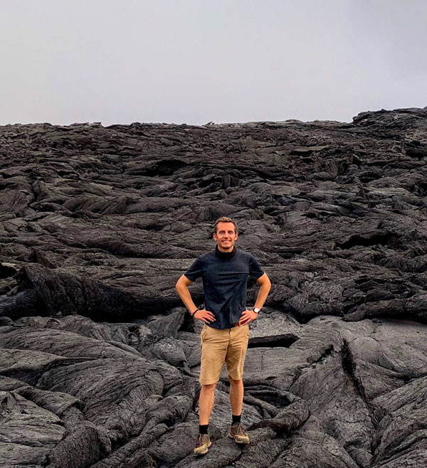 Lava at Crater of Erta Ale volcano in Ethiopia