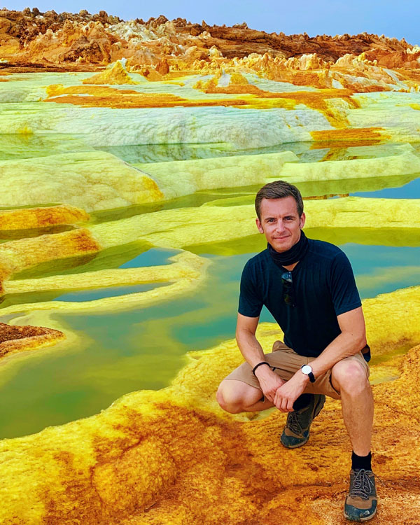 Bart Lapers at Dallol Danakil Depression Afar Region Ethiopia