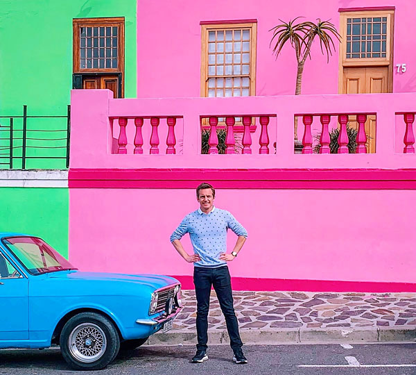 Bart Lapers in Bo-Kaap, Cape Town, South Africa 2019