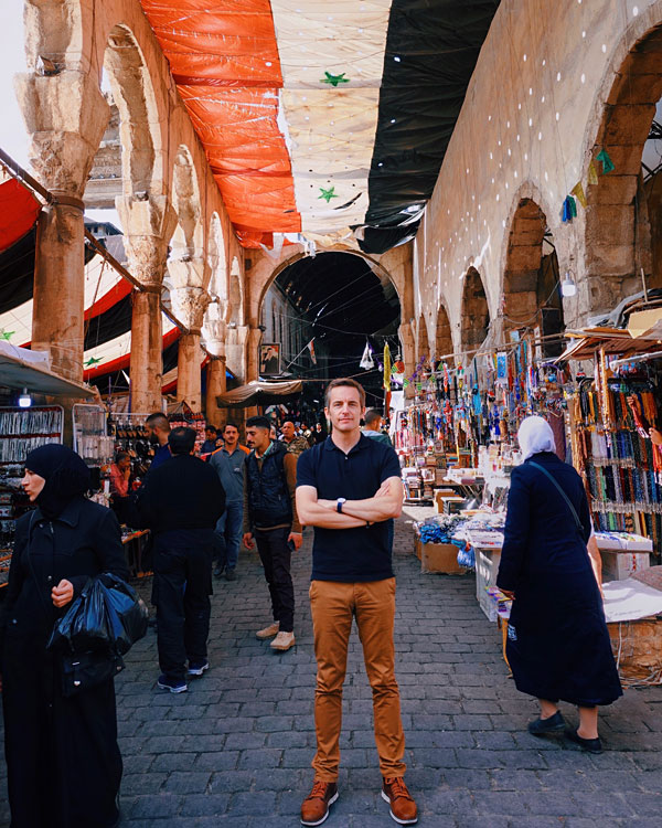 Bart Lapers in Damascus Syria 