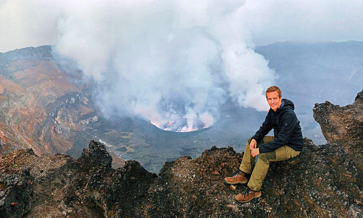 Bart Lapers Nyiragongo Volcano DRC Crater View