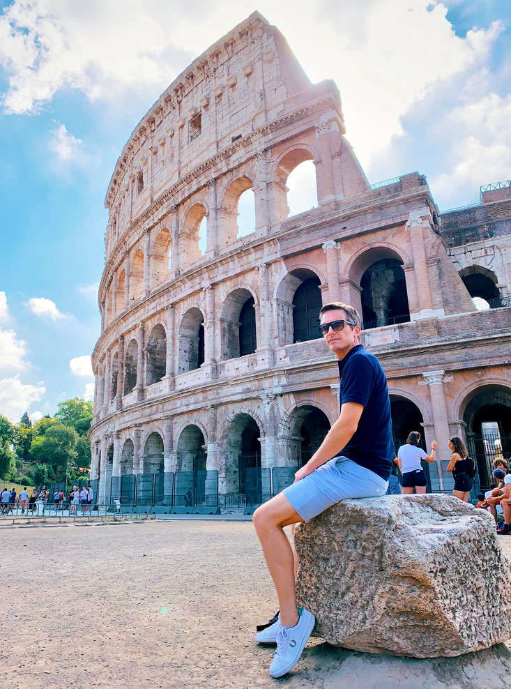 Colosseum Rome Bart Lapers Jul 2020