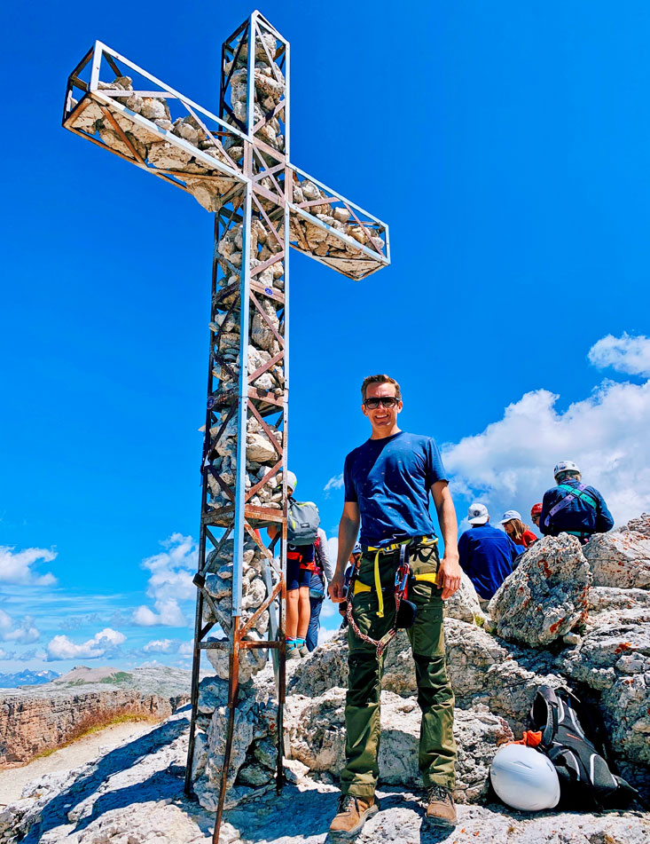 Pizes de Cir Via Ferrata Bart Lapers July 2020