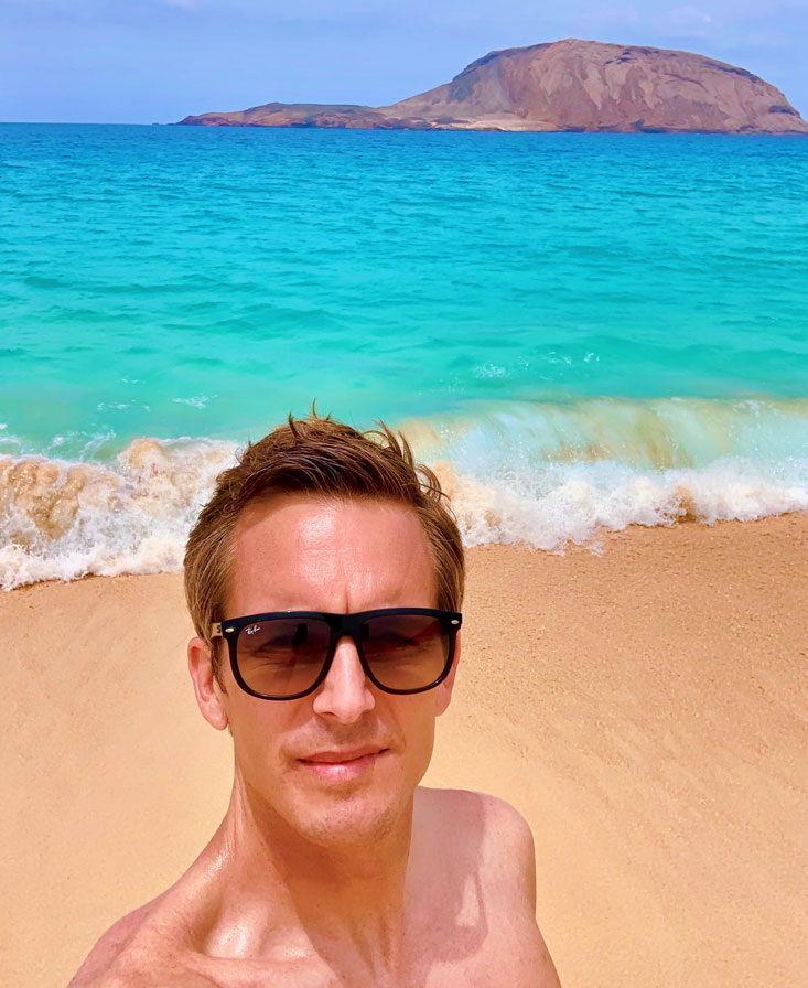 Playa de Las Conchas La Graciosa Bart Lapers August 2020