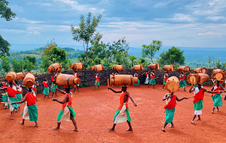 Royal Drummers of Burundi Gishora March 2020